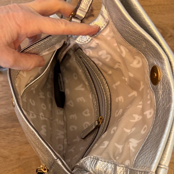 Aimee Kestenberg Silver Crossbody Bag - Picture 9 of 10